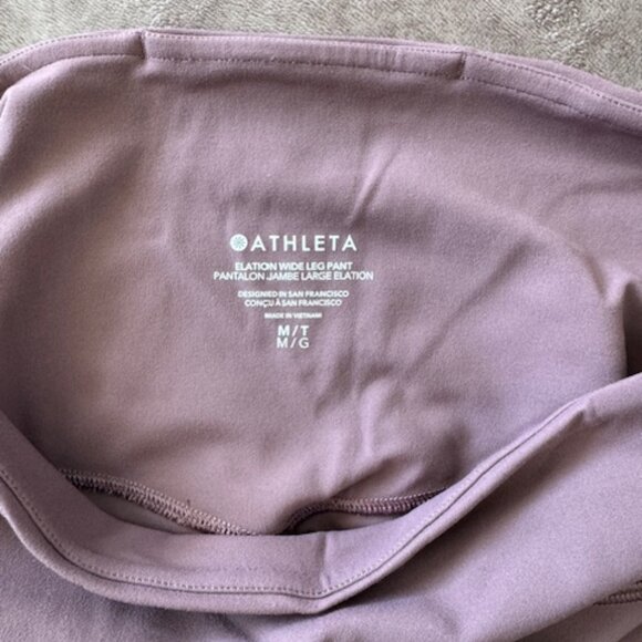 Athleta Elation Wide Leg Pant Medium Tall - Picture 3 of 5